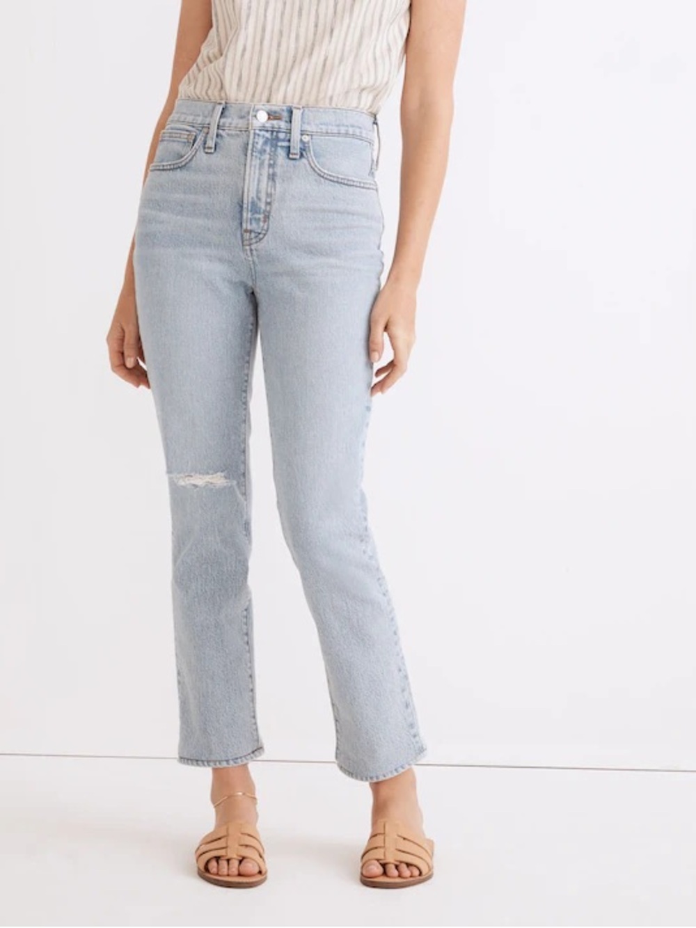 MADEWELL the perfect vintage crop Jean size 24